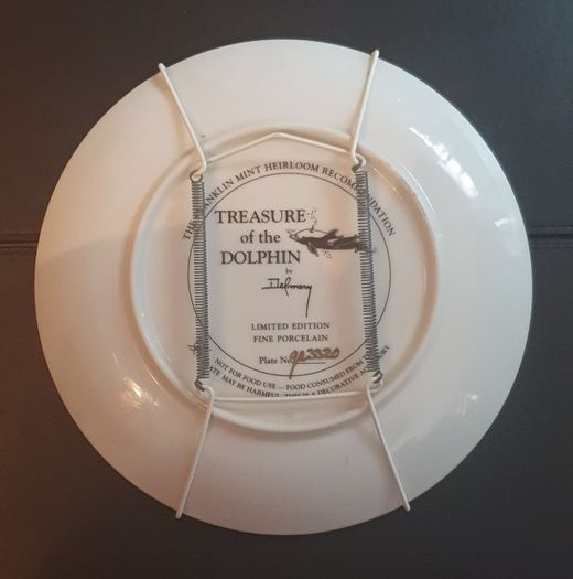 Franklin Mint Limited Edition Fine Porcelain Decorative Plate