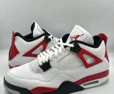 Air Jordan 4  Uk10.5 Red Cement