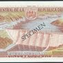 Dominicana | SPECIMEN | 5 Pesos Oro | 1978 | P.118as | UNC Image 2