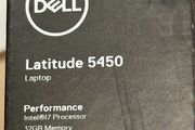 DELL Latitude 5450 Intel Core Ultra 7 165U Laptop 35.6 cm (14") Full HD 32 GB DDR5-SDRAM 512 GB SSD Wi-Fi 6E (802.11ax) Windows 11 Pro Grey Brand New Sealed 3 y Warranty RECEIPT