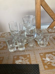 shot glasses