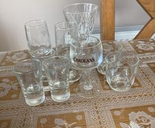 shot glasses