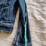 Zara denim cotton distressed jacket in very good condition see last three photos for exact measurements FREE STANDARD POSTAGE INCLUDED Image 6