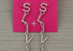 Claires X Sliving by Paris Hilton Sliving Dangly Earrings