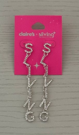 Claires X Sliving by Paris Hilton Sliving Dangly Earrings