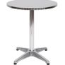 Silver-Adjustable Aluminium Bar Table Image 7