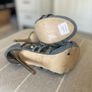 Carvela Denim Blue Studded and Crystal Embellished Shoe Image 8