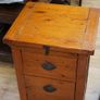 Pair of Irish Coast Reclaimed Wood Bedside Cabinets Image 3