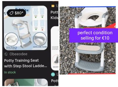 kids potty ladder