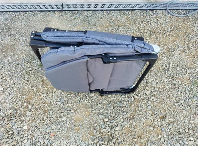 Adult single camping bed with mattress included