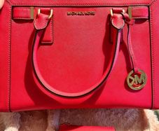 Genuine Michael Kors Handbag and Matching Wallet