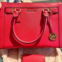 Genuine Michael Kors Handbag and Matching Wallet