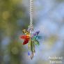 Crystal Guardian Angel Rainbow Suncatcher Image 4