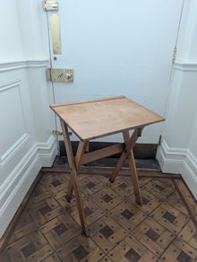 Vintage Folding School Desk