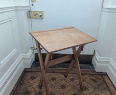 Vintage Folding School Desk