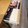 Modern Oak Computer Desk Image 3