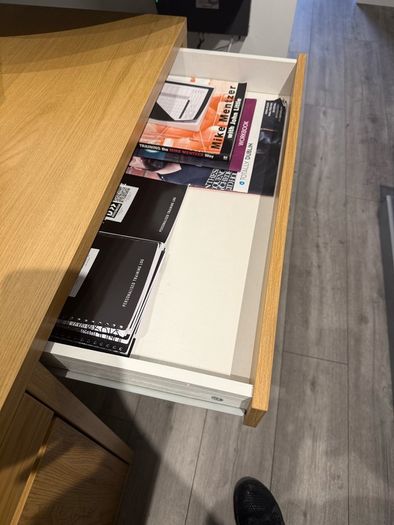 Modern Oak Computer Desk