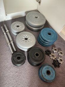 Dumbells with extra weight