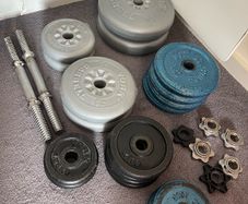 Dumbells with extra weight
