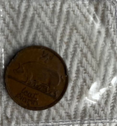 Irish Halfpenny 1965