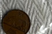Irish Halfpenny 1965