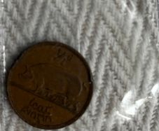Irish Halfpenny 1965