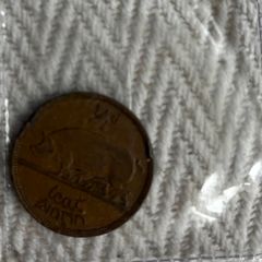 Irish Halfpenny 1965