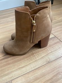 Leather boots
