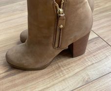 Leather boots