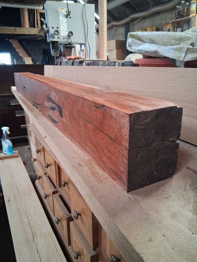 Reclaimed Jarrah wooden Beam