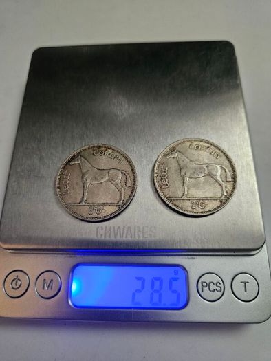 Irish Silver Coins Half Crowns