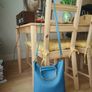 Topshop Blue Handbag Image 4