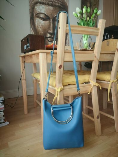 Topshop Blue Handbag