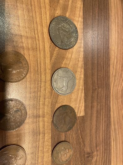 Vintage coins 91 in total