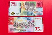 Indonesia. 75000  Rupiah  2020  Pick  161  Commemorative Issue ( Uncirculated )