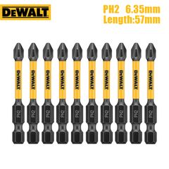 BRAND NEW  Impact 6.35 PH2 Power Bit 57mm Longer Life Electric Screwdriver
