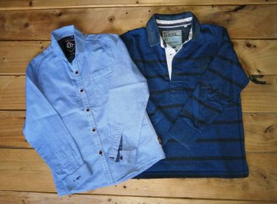 NEXT long sleeve top and denim shirt age 8 years