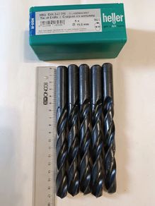 HELLER, Twist drills 14mm , 15mm by the piece, HSS