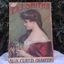 Original F&J Smiths Sun Cured # igarettes Sign (1910) Image 2