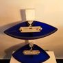 Pair of deco style wall lights Image 3