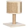 Cat Tree with Condo and Scratching Post 52 cm Seagrass Image 3