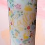 Easter spring heart decorative pillar candle centerpiece home table shelf decor Image 2