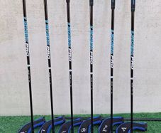 Golf hybrid irons, as new