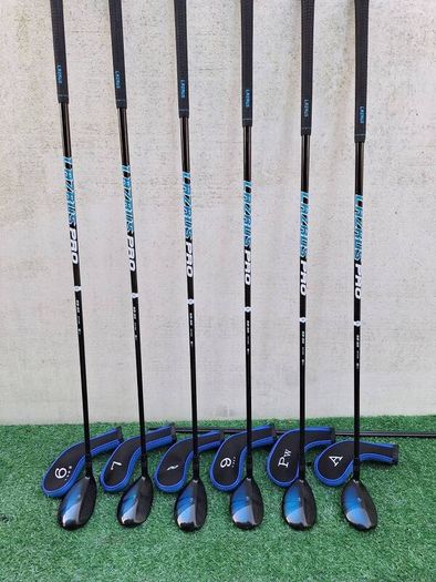 Golf hybrid irons, as new