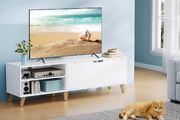 New Snow White TV Stand Cabinet Display (160cm)  FREE P&amp;P