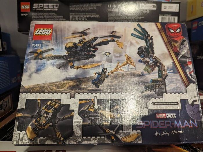 Join the Epic Spider-Man Drone Duel: LEGO 76195 Super Heroes Set