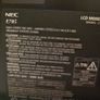 70 inch NEC TV / with sound bar / Stand - Image 2