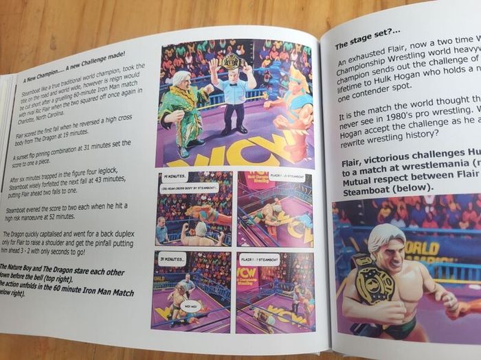 Wrestling Figure Photobook