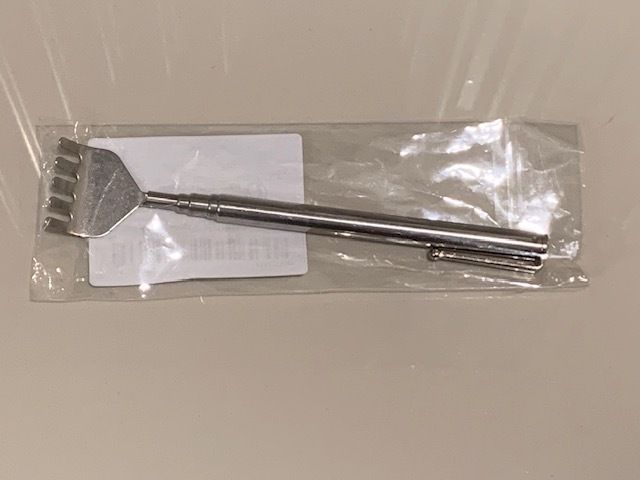 Telescopic Stainless Steel Back Scratcher NEW