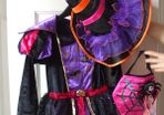 SALE! Girls' Halloween Witch Dress with Hat and Bag